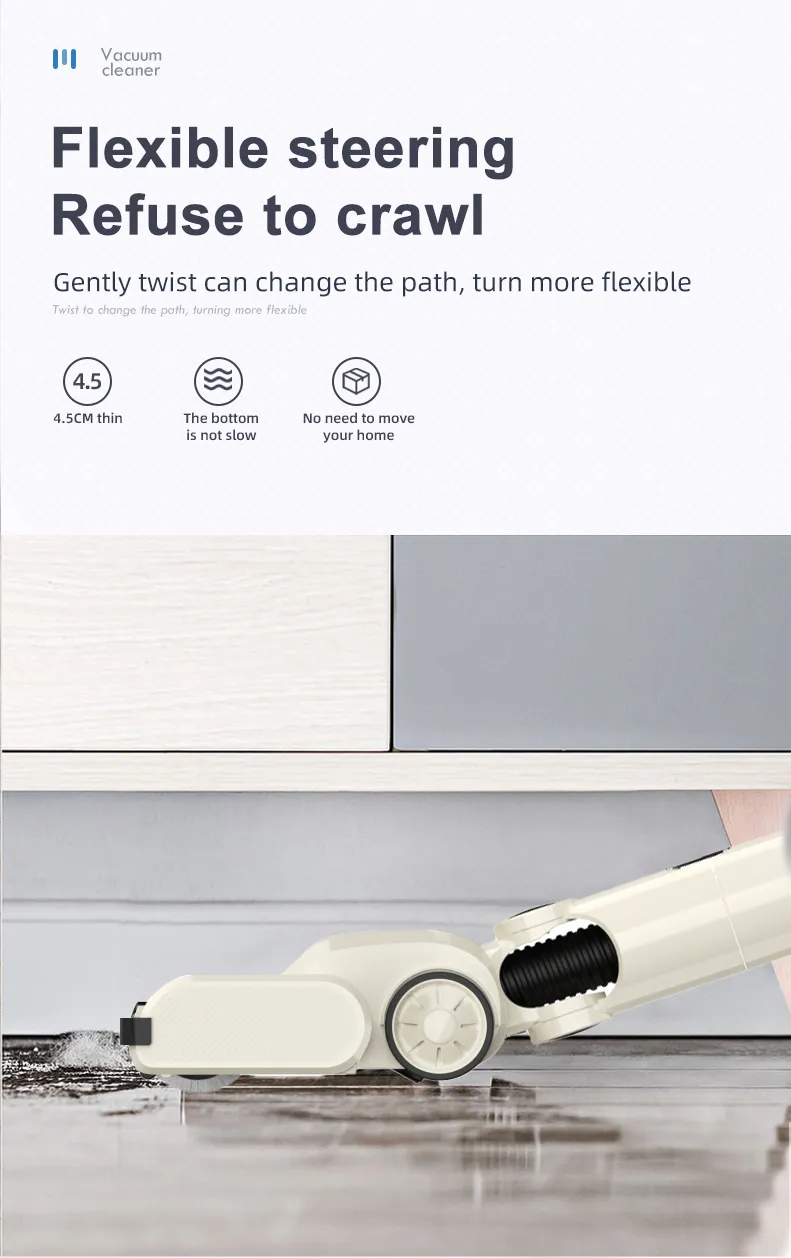 Home Floor Cordless Smart Vacuum Cleaner Handheld for Home