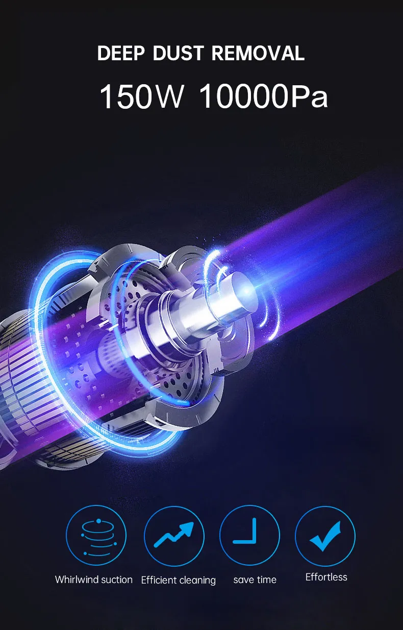 Vacuum Cleaners Popular in Brazil and Chile Low Prices Low Noise High Power Household Floor Scrubber with Big Dust Bin