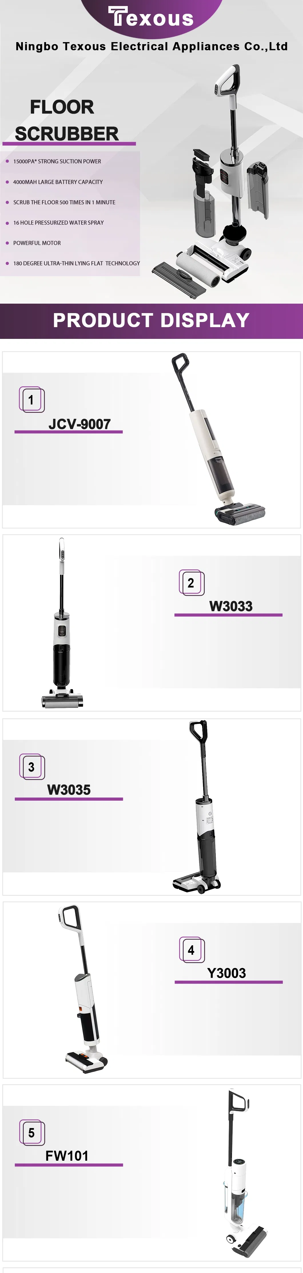 Household Specific Floor Scrubber – Factory Direct Electric for Deep Mopping