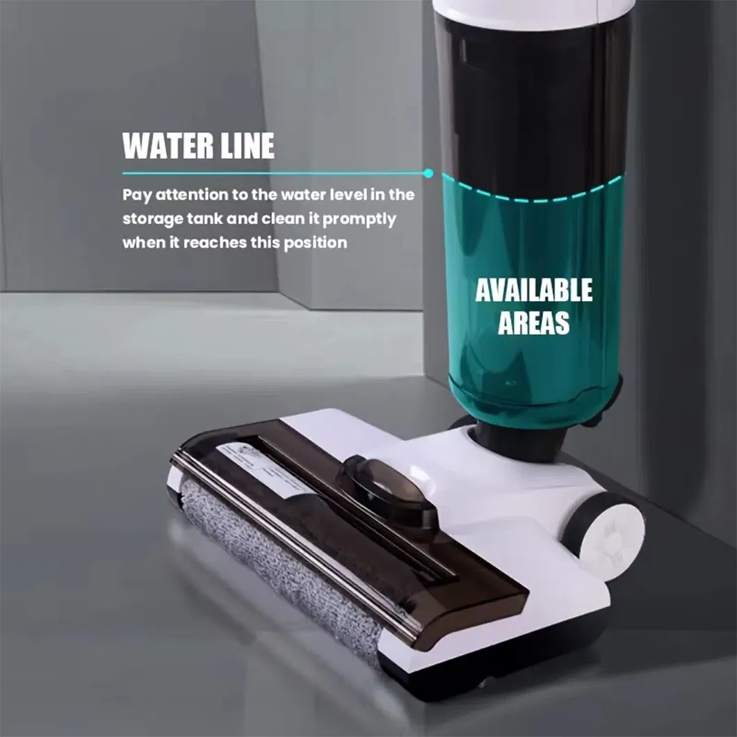 Cordless Wet Dry Vacuum Cleaner Self-Cleaning Handheld Device for Home &amp; Hotel Use with Brushless Technology