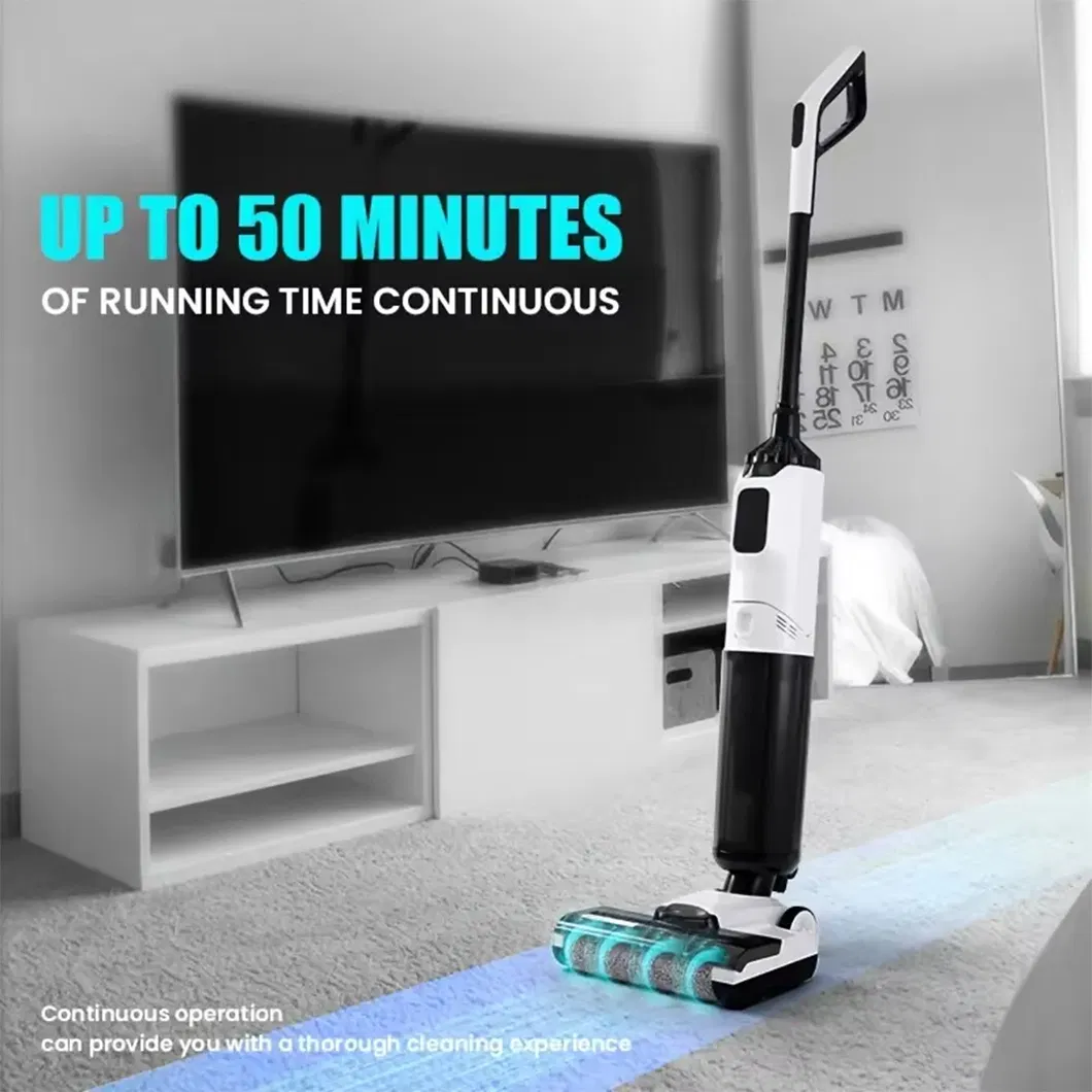 Self-Cleaning Automatic Vacuum and Mopping Machine Automatic Cleaning Wet and Dry Vacuum Cleaner Floor Scrubbing Home Floor Scrubber