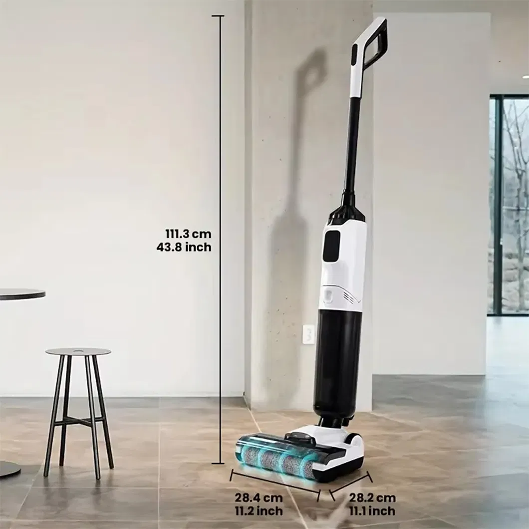 Self-Cleaning Automatic Vacuum and Mopping Machine Automatic Cleaning Wet and Dry Vacuum Cleaner Floor Scrubbing Home Floor Scrubber