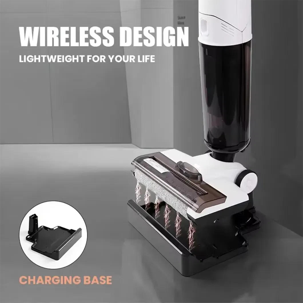 Self-Cleaning Automatic Vacuum and Mopping Machine Automatic Cleaning Wet and Dry Vacuum Cleaner Floor Scrubbing Home Floor Scrubber