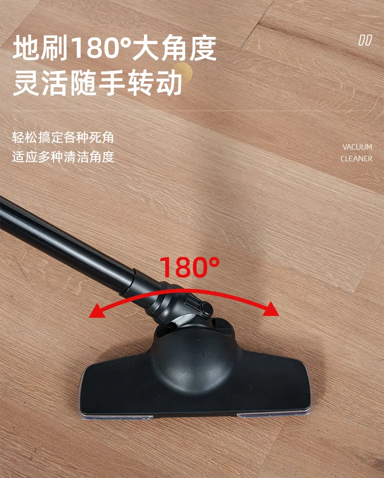 2025 New Model Retractable Aluminum Tube Vacuum Cleaner