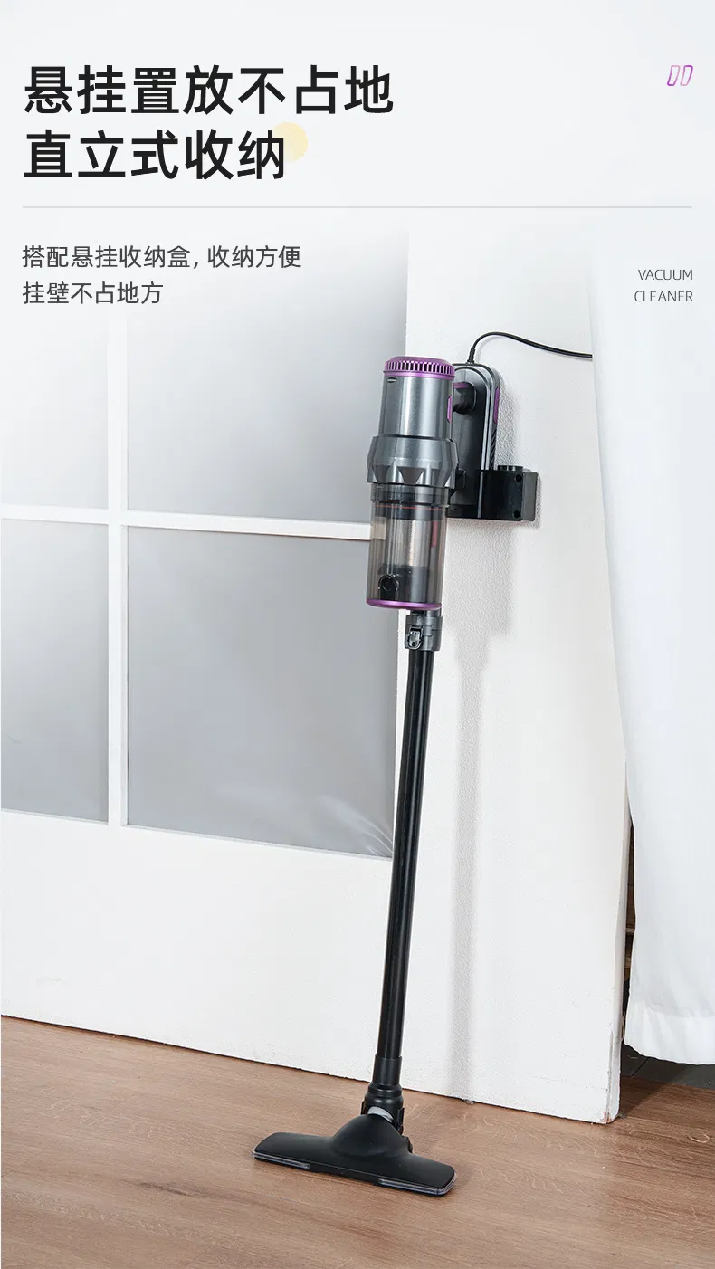 2025 New Model Retractable Aluminum Tube Vacuum Cleaner
