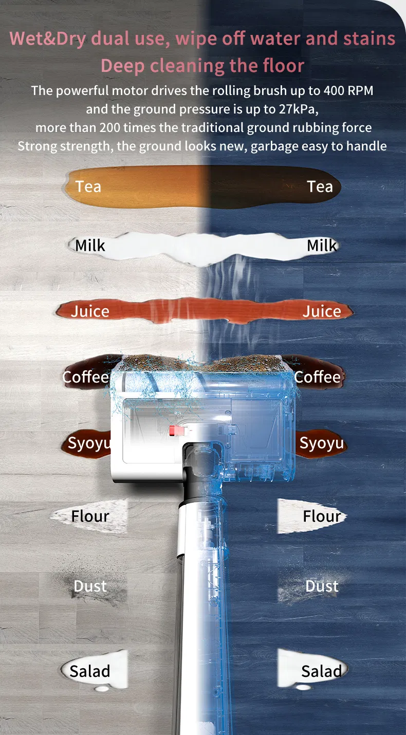 Smart Cordless Wet/Dry Vacuum Cleaner for Hard Floors