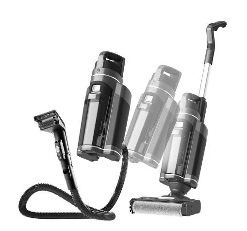 Floor Cleaning System with Washer and Polisher Accessories