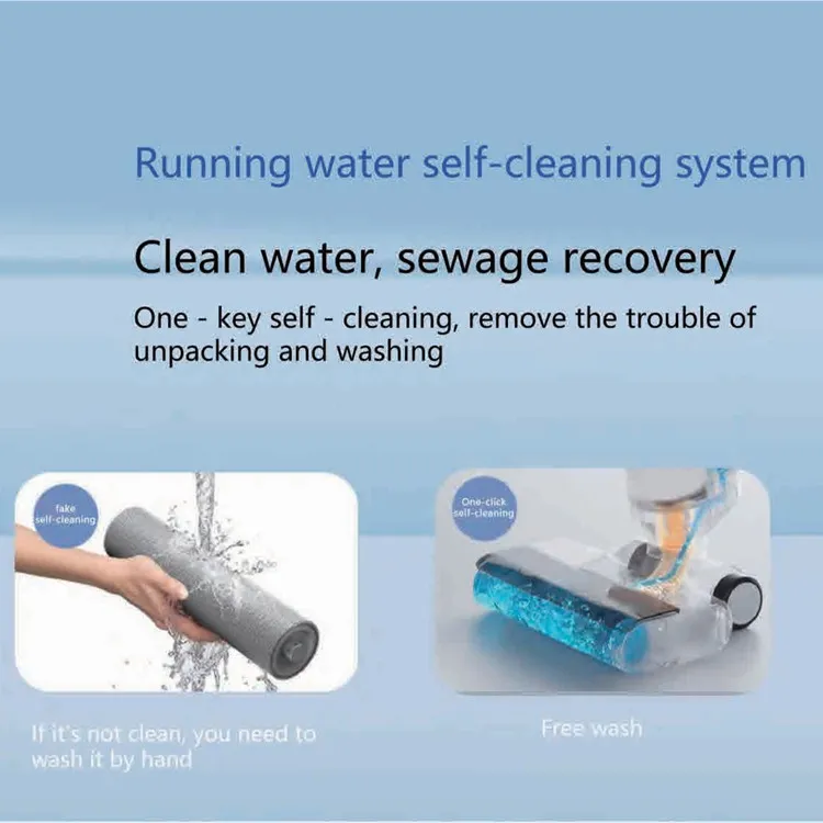 4000mAh Battery Keep 40 Mins Work Time Floor Cleaning Machine Scrubber Floor Cleaner Factory