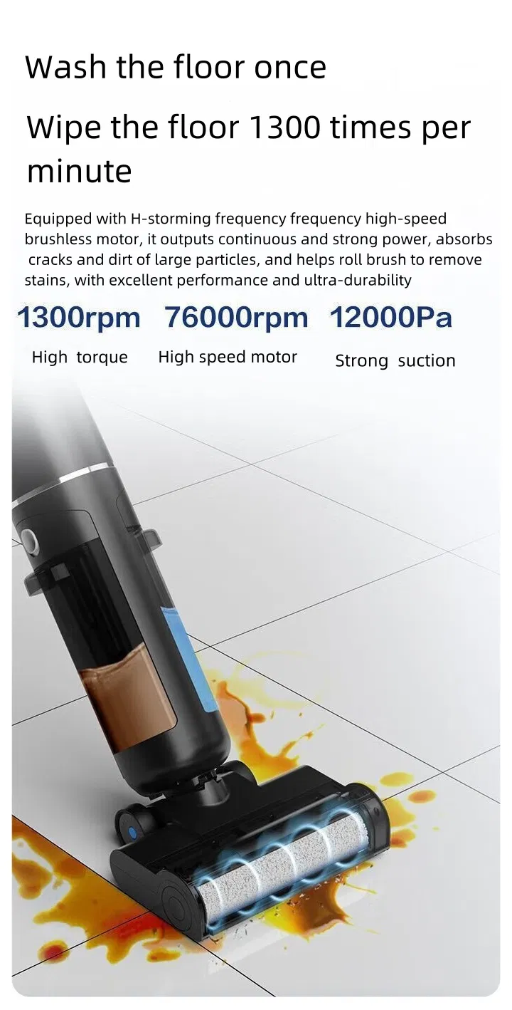 Cordless Water Vacuum Cleaner for Efficient and Tangle-Free Wet Cleaning