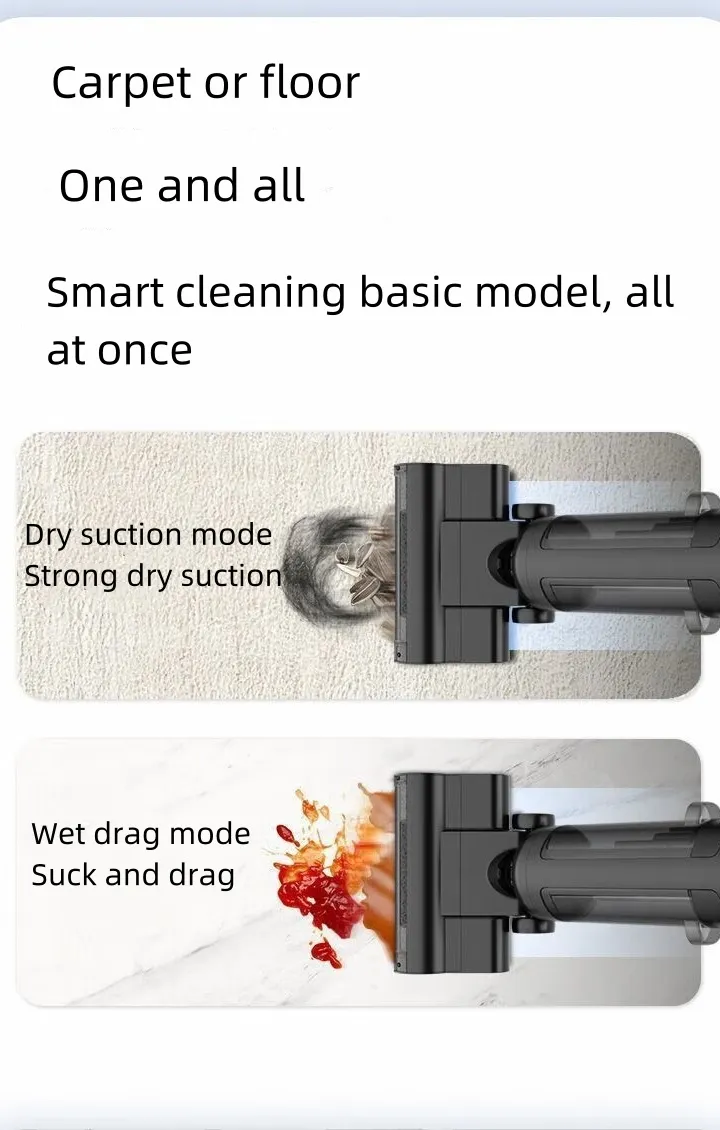Cordless Water Vacuum Cleaner for Efficient and Tangle-Free Wet Cleaning