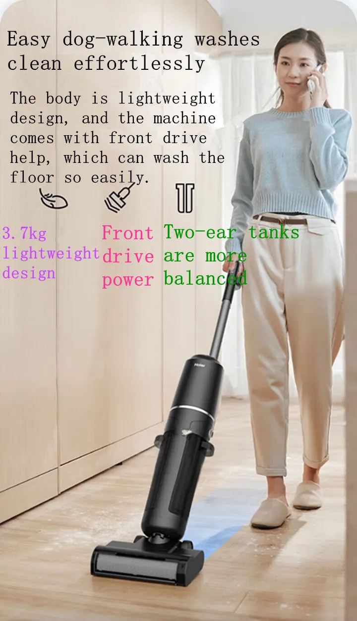 Cordless Water Vacuum Cleaner for Efficient and Tangle-Free Wet Cleaning