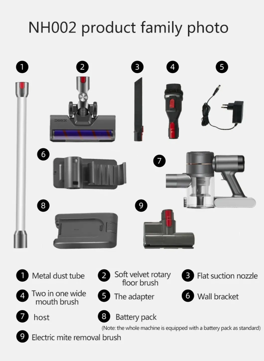Compact Upright Carpet Cleaner and Floor Scrubber Combo